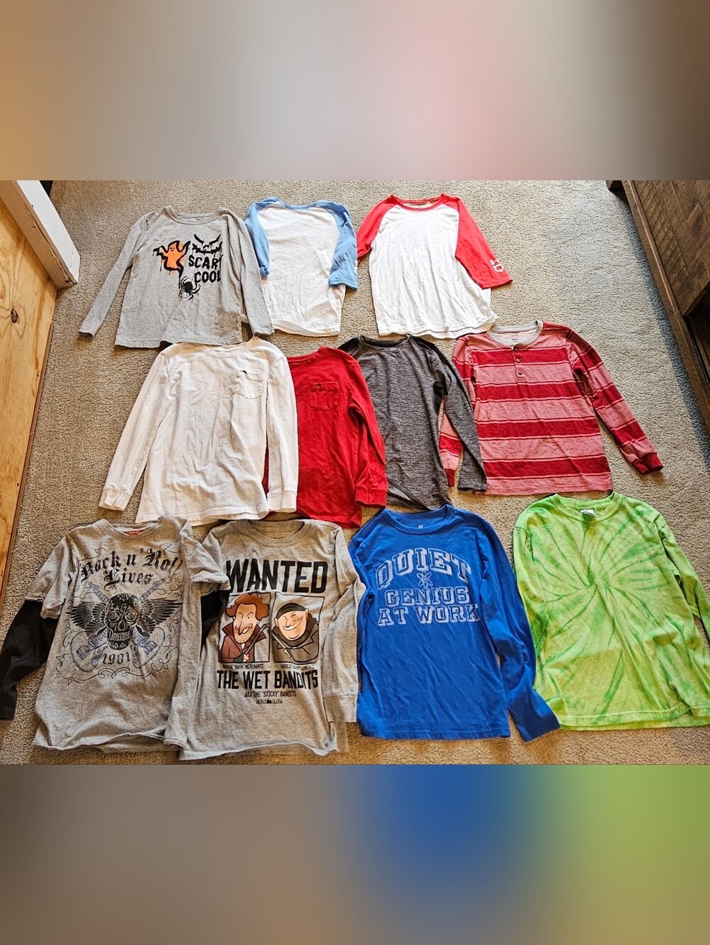 Boys Long Sleeve Shirts